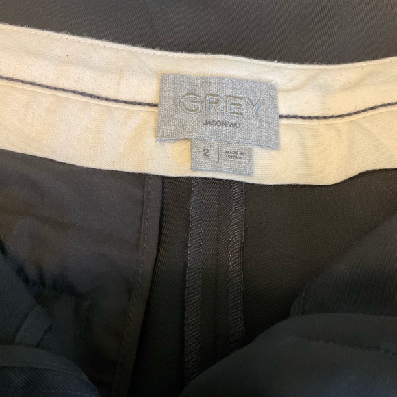 Grey by Jason Wu Wool Ankle Slit Side trousers - Picture 8 of 15